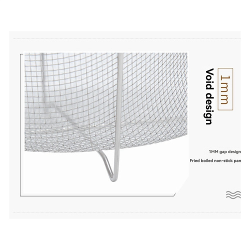 Panier à friture pliable en maille de 17,8 cm