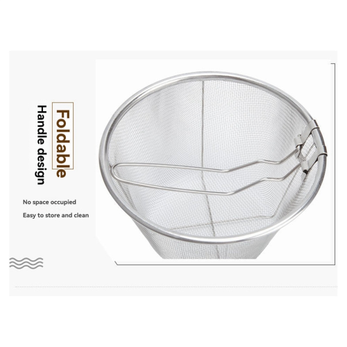 Panier à friture pliable en maille de 17,8 cm 1