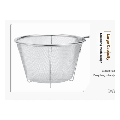 Panier à friture pliable en maille de 17,8 cm 2