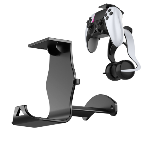 Stand Bracket for Headset Table Bottom Storage Bracket Black 2