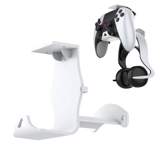 Stand Bracket for Headset Table Bottom Storage Bracket White 1