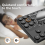Rechargeable Double Bluetooth Number Pad Wireless Numeric Keypad 3