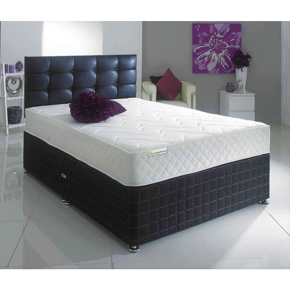 Starlight Beds White Close Flame Hybrid Mattress - Soft Feel, Deep Quilted Plush Sleep Surface - 1 - 3Ft Single Mattress (90Cm X 190Cm) - Image 2
