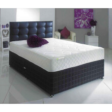 (4ft Small Double Mattress - 120cm x 190cm) Close Flame Hybrid Mattress - Soft Feel, Deep Quilted Plush Sleep Surface