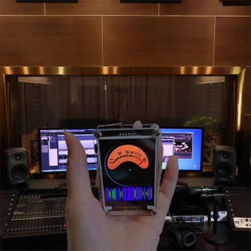 Indicador de nível de ritmo musical de espectro de 1,3 polegadas ativado por voz 2