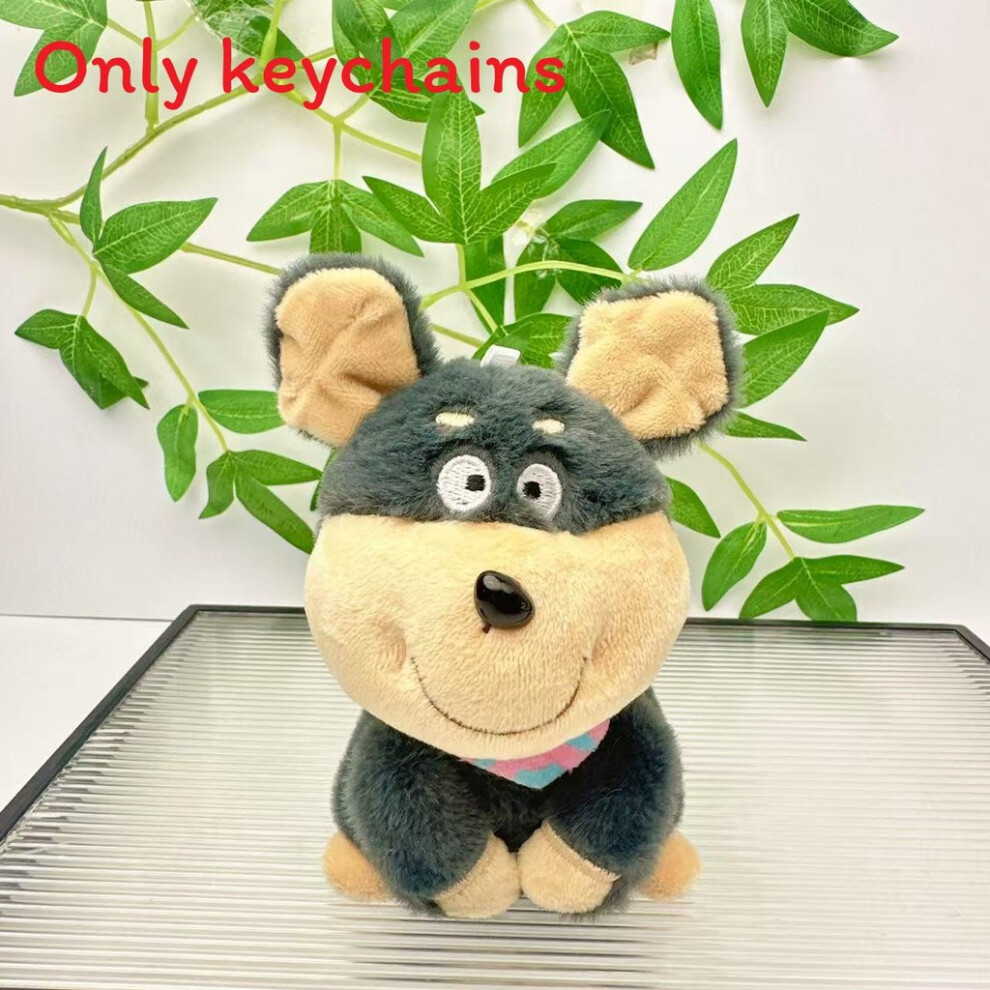 (Black) Bee Cute Cartoon Dog Plush Toy With Pp Cotton Filling For And Kids Collectors-image-OPC-PHF557S-NEW