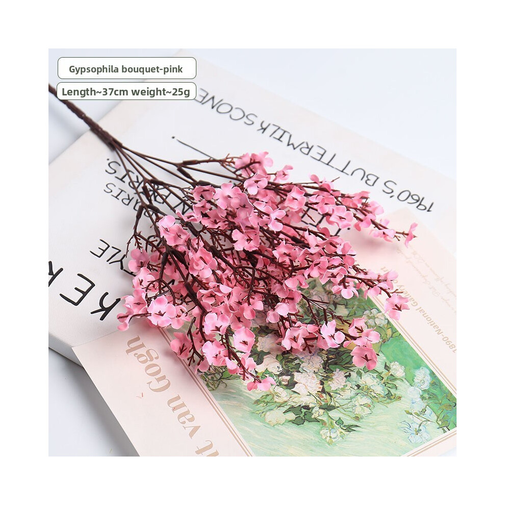 (Pink) Faux Gypsophila Paniculata Silk Flower Multiple Color Options Starry Sky Design-image-OPC-PHF56JC-NEW