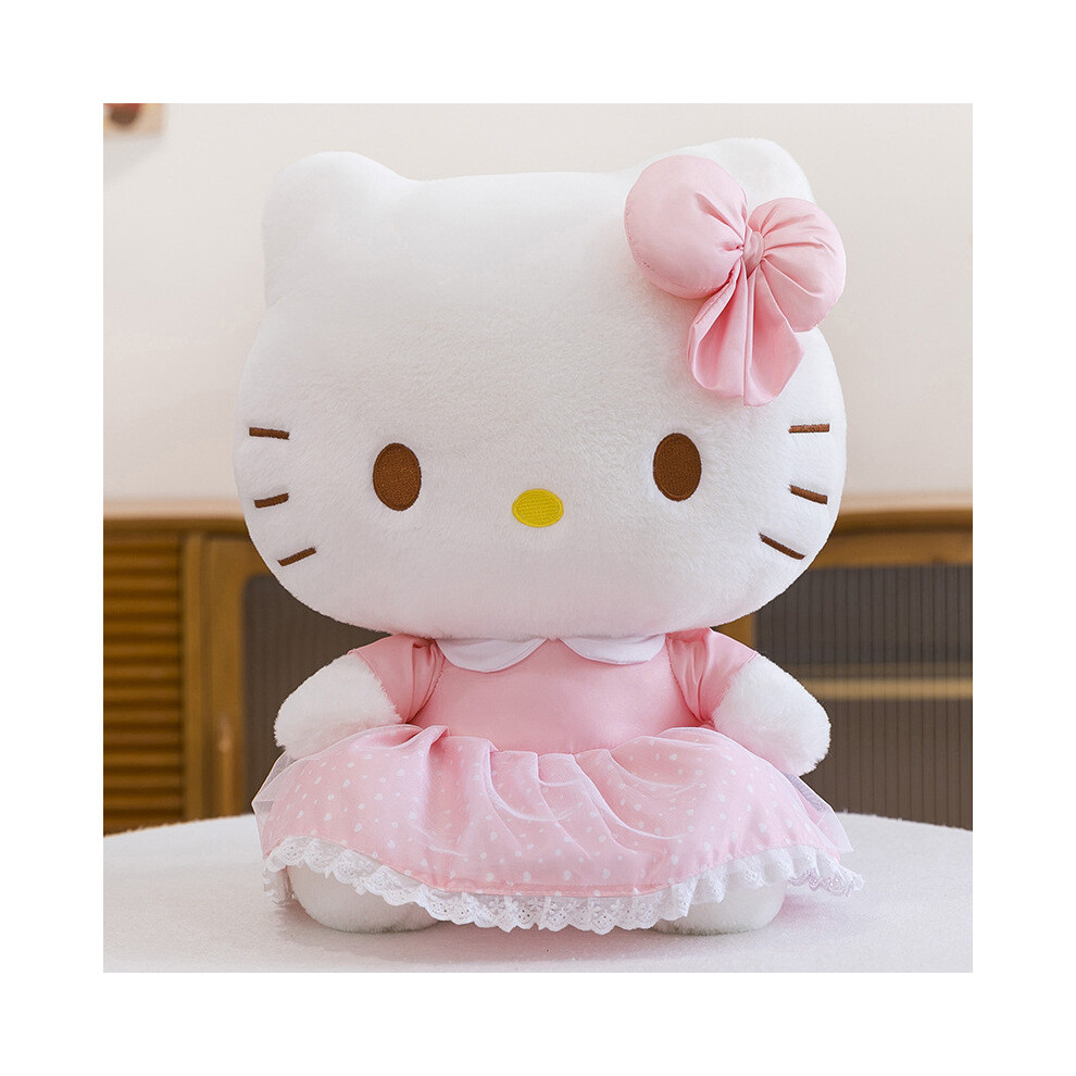 (Pink, 46cm) Hello Plush Kitty Toy Cartoon Soft Doll Room Decoration Childrens Gift Festival-image-OPC-PHF5755-NEW