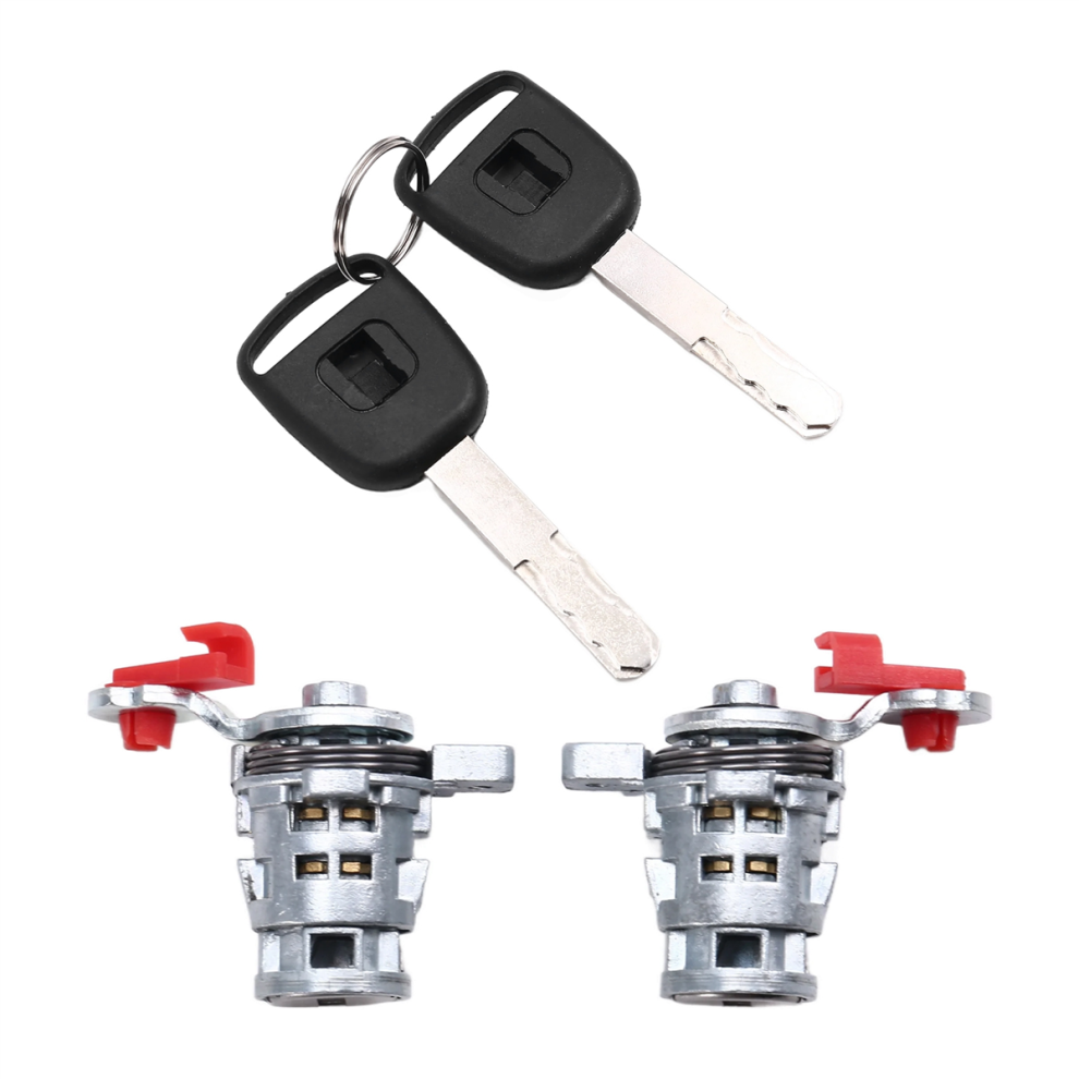 Ensemble de serrure de porte de voiture avec clés Cylindre de serrure de porte de voiture pour