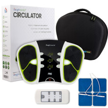 WeightWorld Circulator EMS Foot Massager - 99 Levels, Remote, Pads