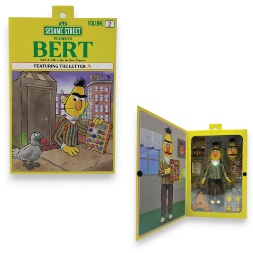 NECA Sesame Street: Bert 7-Inch Scale Ultimate Action Figure
