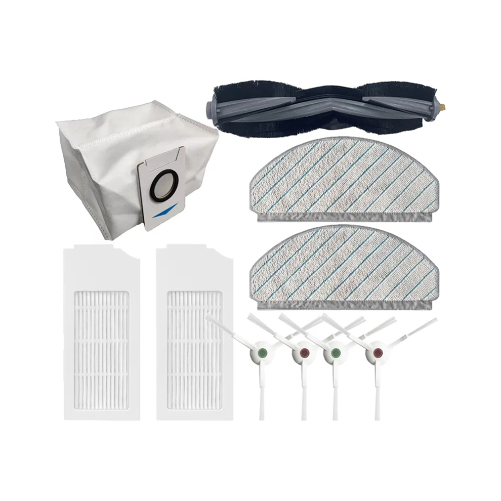 Aspirapolvere Spazzola Laterale Principale Sacchetto Per La Polvere Filtro Hepa Panno Per Mocio-image