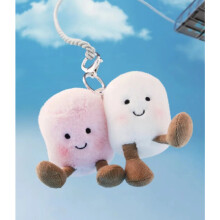 Plush Candy Cotton Keychain Backpack Pendant Cartoon Toy Gifts Keyring Doll