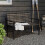 Outsunny (Grey) Outsunny Rattan Garden Bench Loveseat with Quick-Drying Padding 9