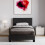 Vida Designs (Single, Black) Lisbon Faux Leather Upholstered Bed Frame UKFR 4