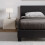 Vida Designs (Single, Black) Lisbon Faux Leather Upholstered Bed Frame UKFR 5