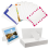 30 Pack Paper Picture Frames, Standing White Cardboard Photo Frames 1
