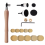 Bowl Sander Set 50pcs Sandpaper Discs Bowl Sanding Tool with Handle 2