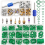 270PCS O-Ring Seals Kit + 40PCS A/C Valve Core Assortment 5