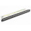 Painel de Patch Cat7 24 Portas CAT7/CAT6A Patch Panel 1U 19 Polegadas 2