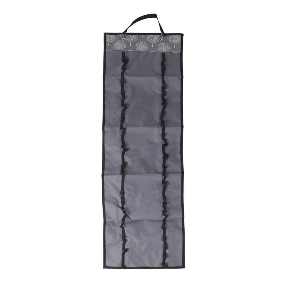 Porte-rouleau de vinyle avec 48 compartiments, organisateurs, gris arbre