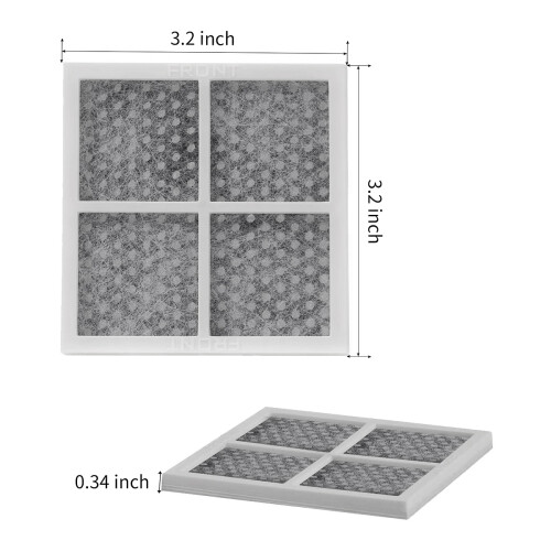 5 pakker køleskabsluftfilter til LT120F, reservedele 1