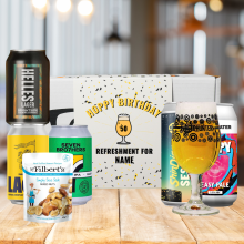 Personalised Manchester Birthday Craft Beer Gift Set - IPA, Bitter & Lager (5 x 330ml)