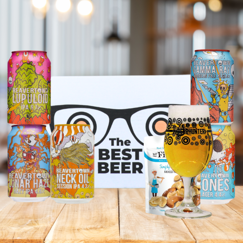 Beavertown Brewery Gift Set 330ml Cans with Glass (3 Pack)