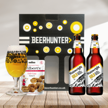 Wainwright Beer Golden Ale Gift Set With Glass & Snack (2 Pack)