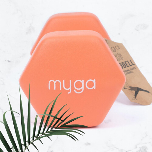 Myga 8kg Hex Dumbbell 1
