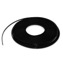 A Roll of ?Sew ?In? Rigid Boning, Thin, Black- 4 mm width, Appx 24 Meters