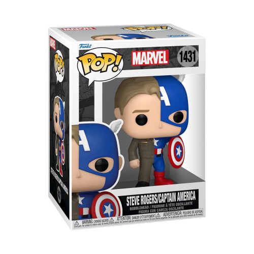 Funko Funko Pop! Marvel: Split - Captain America/Steve Rogers