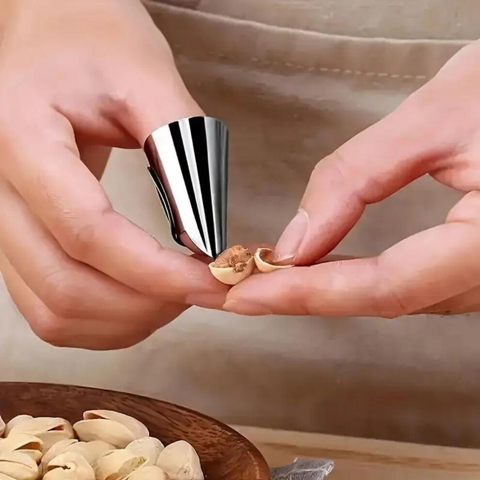 (1pc) Stainless Steel Garlic Peeler Multifunctional Kitchen Tool Food-safe Kitchen Accessories, Garlic Grinder, Finger Chestnut Peeler