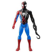 Spider-Man Marvel VenomVersus Titan Hero Series Actionfigur, 30 cm gro e Superhelden-Actionfiguren und Spielzeug f r Kinder ab 4 Jahren