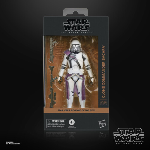 STAR WARS The Black Series Comandante Clone Bacara, A Vingança dos Sith Figura de Ação 6 Polegadas 2