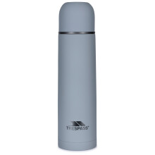 Trespass Torre 500ml Vacuum Insulated Flask - Double-Walled, Rubber Coated, Silicone Seal