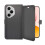 (Black) For Honor 400 Pro Wallet Flip Case Cover 7