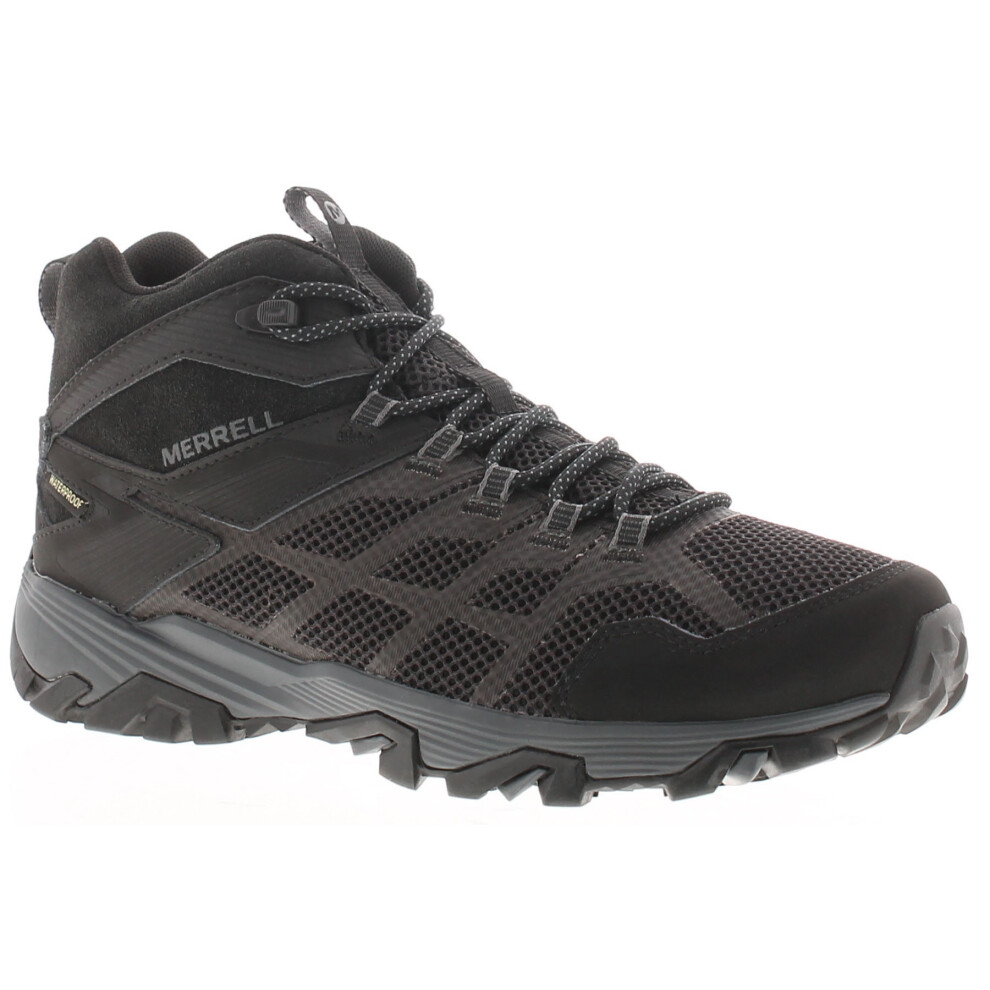 (Black, 8 (Adults')) Merrell Womens Walking Boots Waterproof Moab FST 2 Ice Lace Up black UK Size