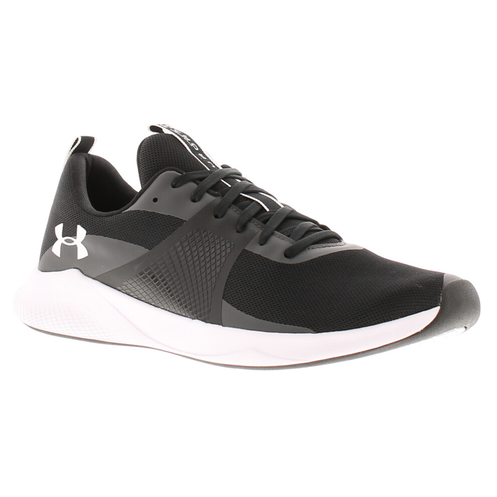 Under Armour Womens Trainers Charged Aurora Lace Up black white UK Size