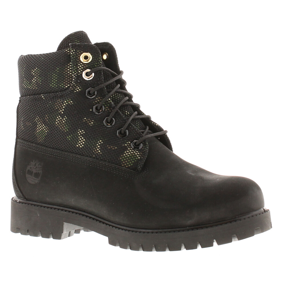 (Black, 6.5 (Adults')) Timberland 6In Heritage Women's Boots UK Size