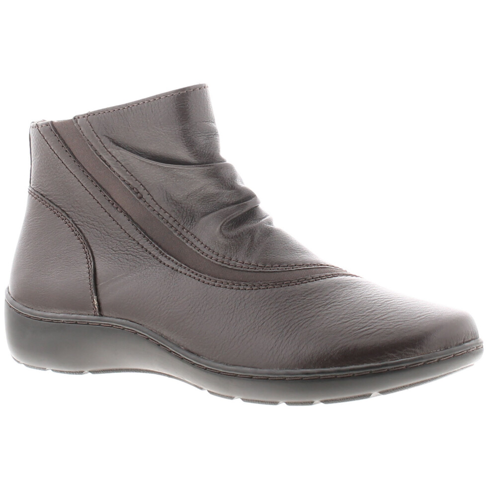 (Brown, 4 (Adults')) Clarks Cora Derby Women's Boots UK Size