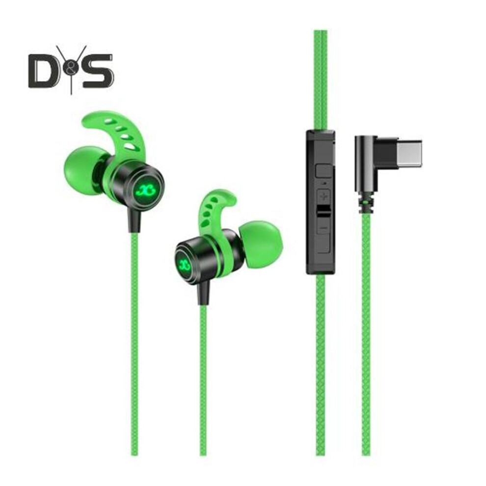 High Clarity Gaming Earbuds Wired Headphones Stereo Sound Noise-cancelling Ultralight In-ear Design Phones Universal Wired Headphones