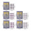 Eelhoe Uv Sticker Uv Detection Stickers - Cloud 24Pieces 2