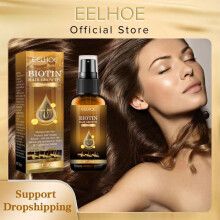 (90ml Boxed) EELHOE Magic Biotin Hair Serum Strengthen Smoothing Deep Nourishing Frizzy Hair Product Damaged Repair Spray Hair Oil Serum 30ml