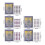 Eelhoe Uv Sticker Uv Detection Stickers - Cloud 24Pieces 2