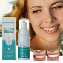 (1 Pcs) Lanthome Whitening Toothpaste Foam Fresh Month All Day Baking Soda Toothpaste