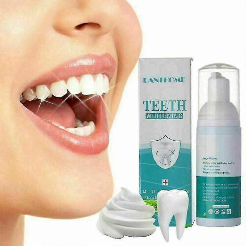 (1 Pcs) Lanthome Whitening Toothpaste Foam Fresh Month All Day Baking Soda Toothpaste 1