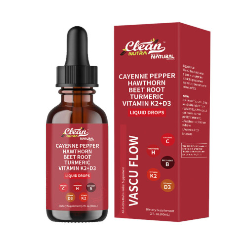 (60ml) Chili Beetroot Drop Hawthorn Fruit Supplement Vitamin D3 K2