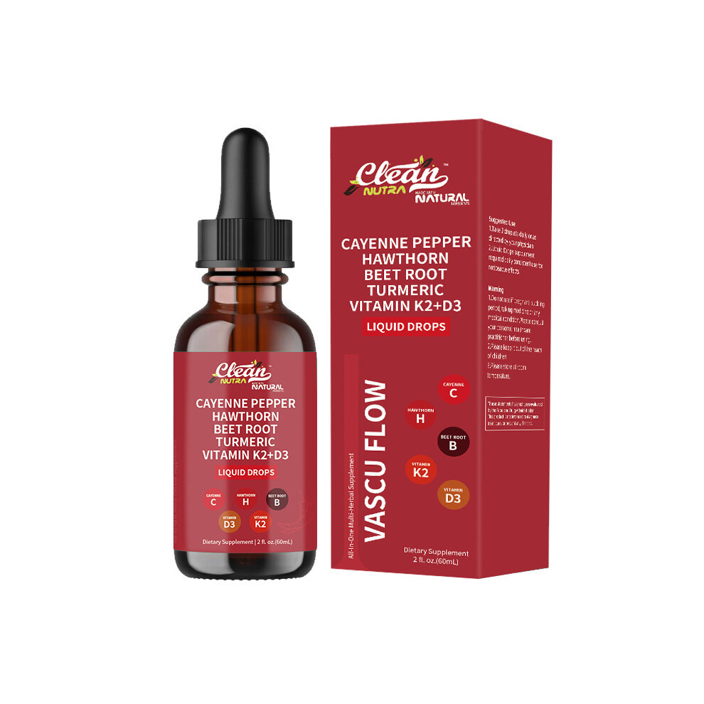 Bghone (60Ml) Chili Beetroot Drop Hawthorn Fruit Supplement Vitamin D3 K2