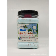 (Mint 1kg) 1kg Petal Bath Salt Exfoliation And Mud Matte Deep Cleaning Remove Chicken Skin Brighten Matte Bath Salt